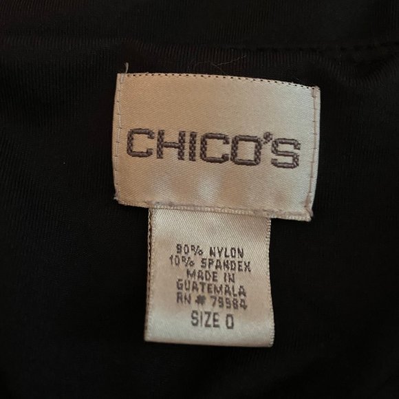 Chico's Black Tank Top - Picture 3 of 7